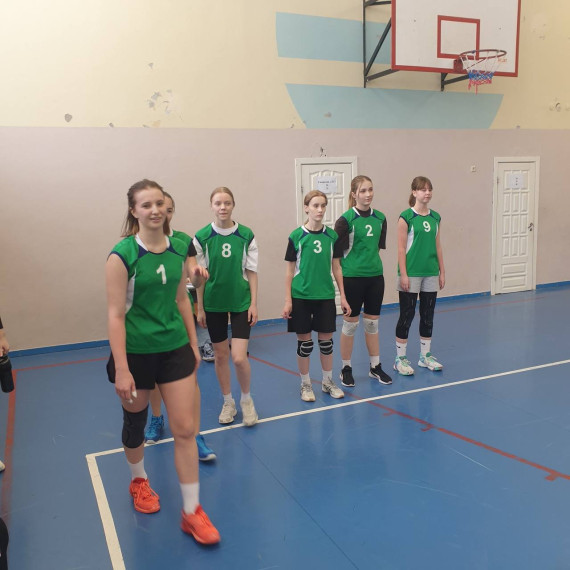 Соревнования по волейболу в рамках проекта  «Школьная волейбольная лига».